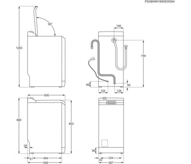 Electrolux EWT1266EGW - 434463 - zdjęcie 4